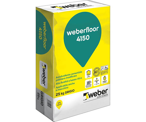 Weber Floor 4150 Autolivellante Da 0-3 Kg. 25 - GDE