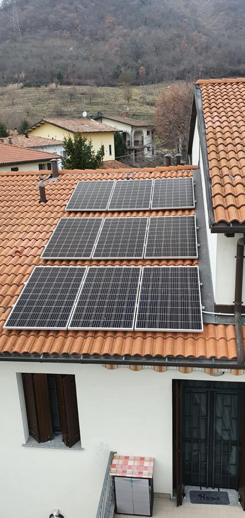 Impianto fotovoltaico domestico | GDE Energia
