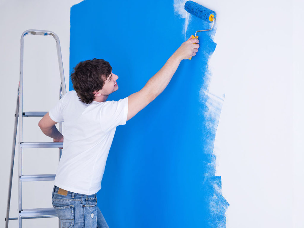 Il tintometro - tinteggiare una parete col colore